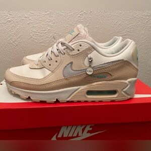 Nike Air Max Women's Sneakers - Cream and Beige